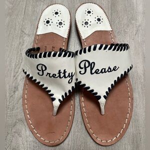 EUC Draper James x Jack Rogers Pretty Please sandals 9.5